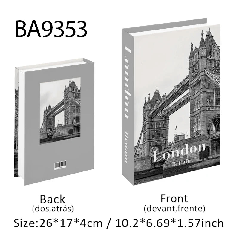 Christianity Luxe Fake Book Storage Box Home Decor Jesus Bible Decorative Books Coffee Table Simulation Book Interior Decoration