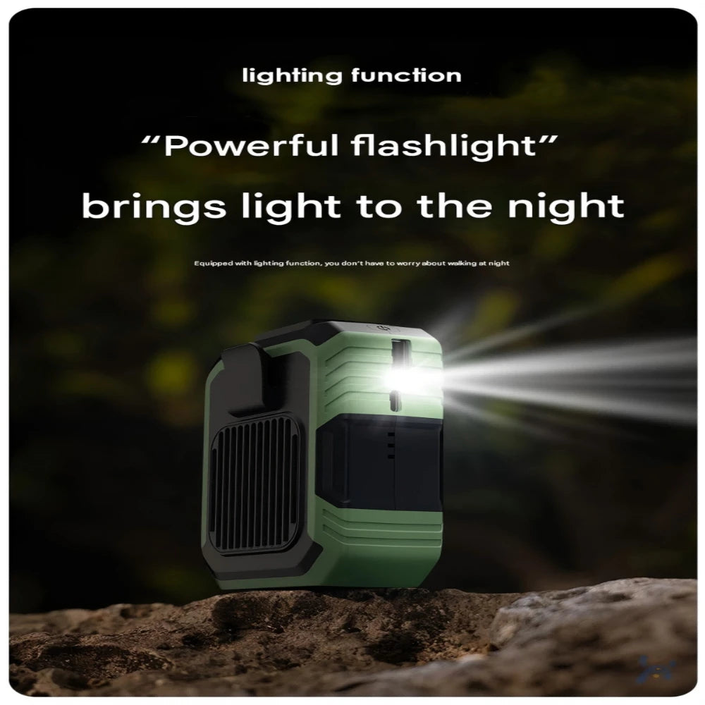 Hign-Concerned Storm Proof USB Camping Fan Bladeless 45dB