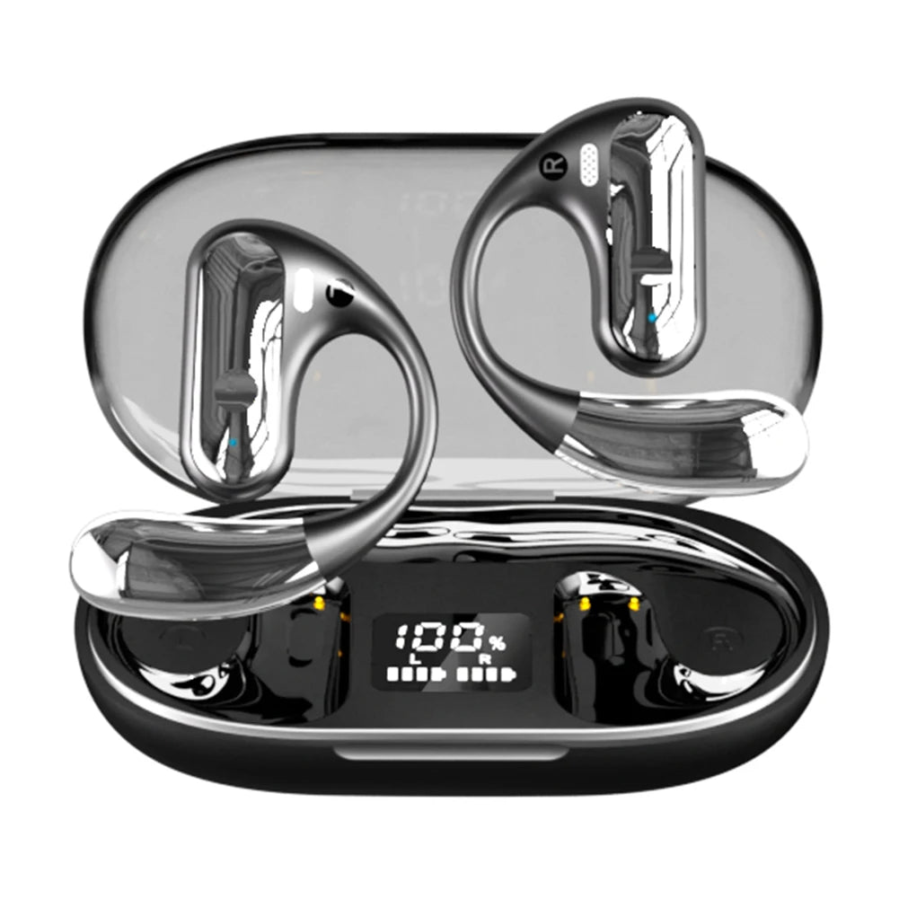 144 Languages AI Translator Earbuds Bluetooth-Compatible 5.3 Real-Time Translation Earphones Noise Cancelling Wireless Earphone