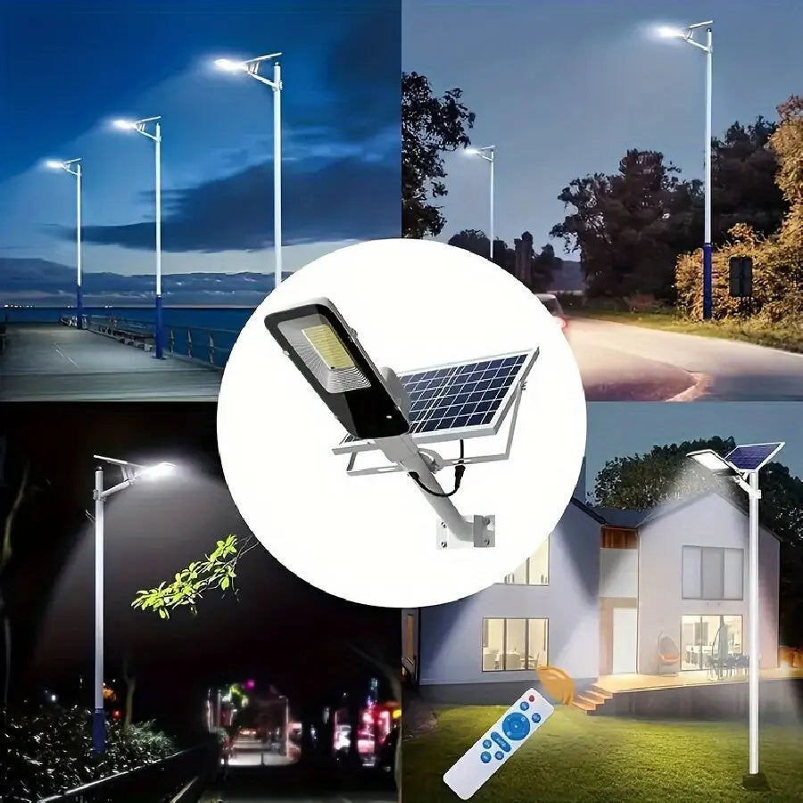 100W Solar LED Outdoor Light IP65 Waterproof Wall Or Pole