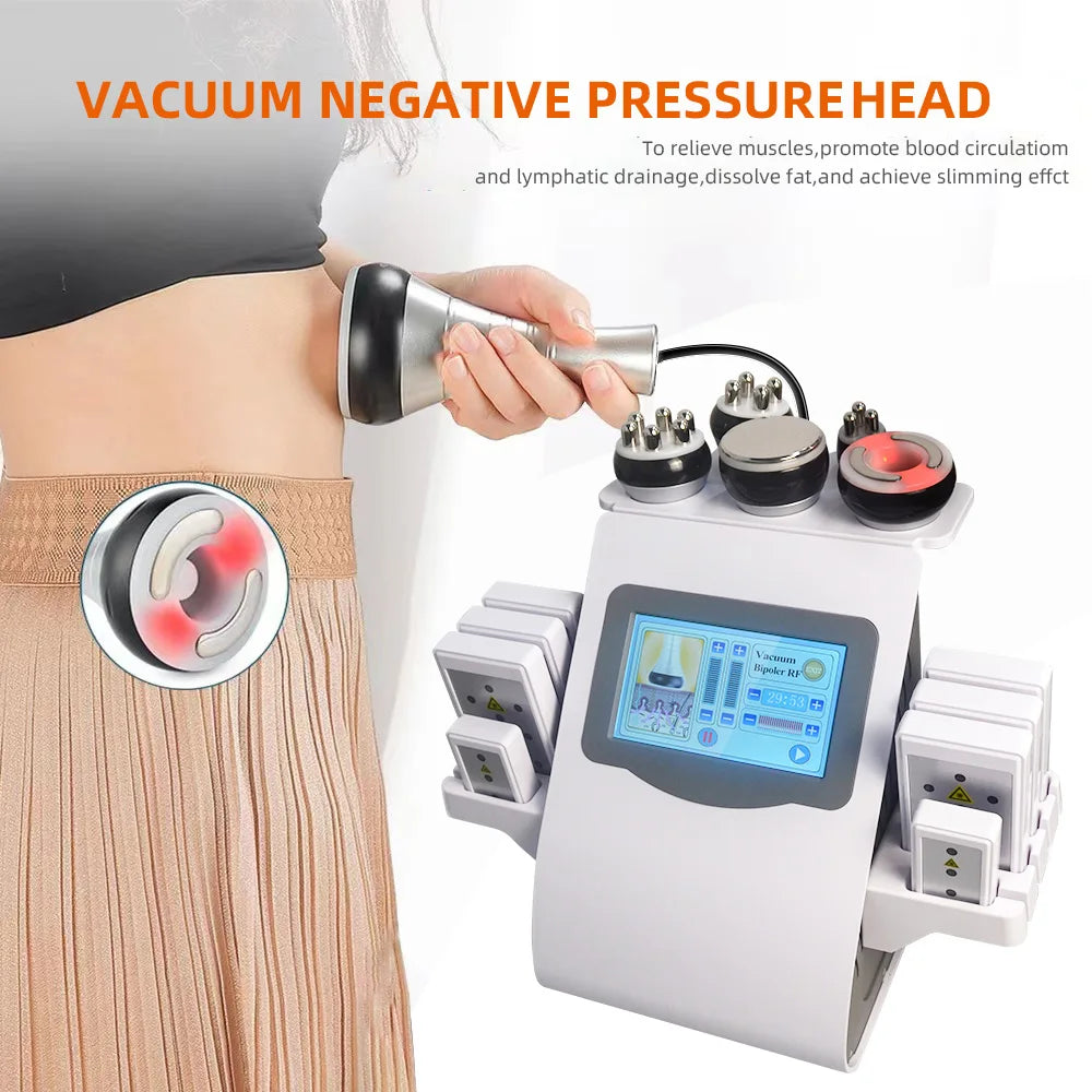 MISSHEARTH 6 In 1 40K Ultrasonic Cavitation Body Slimming Machine