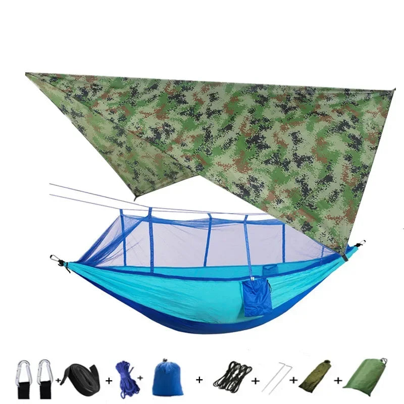 Swallowtail Lightweight Camping Hammock Canopy And Rain Fly