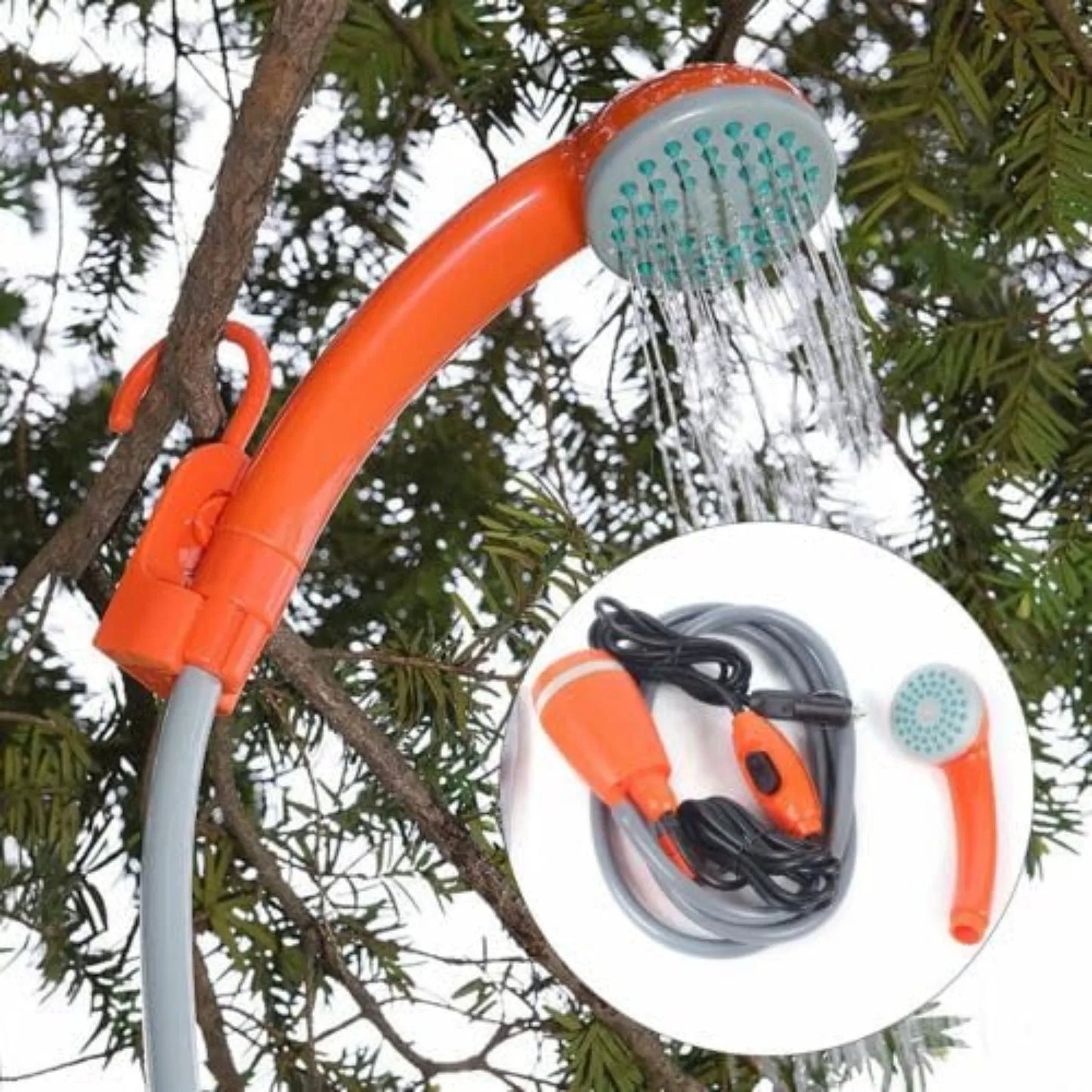 Hign-concerned Portable Camping Shower Rechargeable Pump
