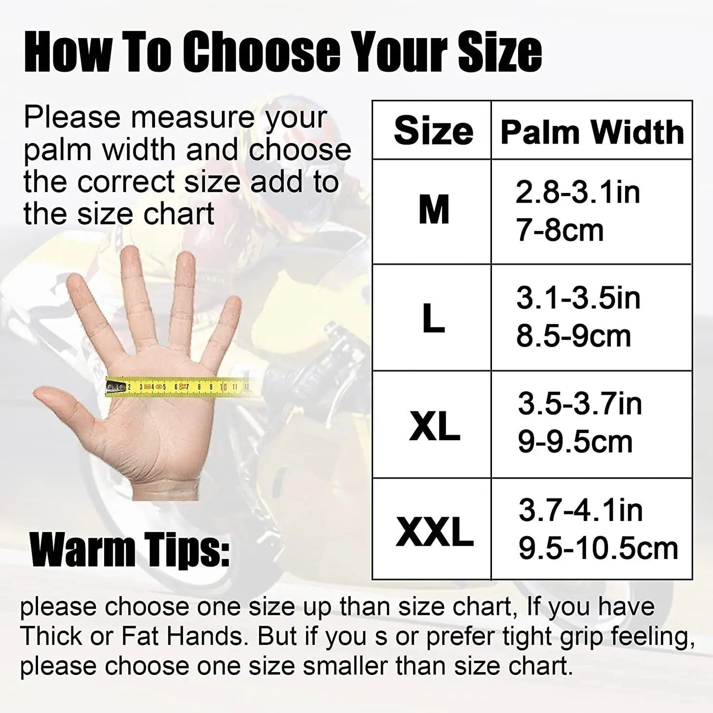 Motorcycle Full-Finger Touchscreen Gloves for Riding and Racing