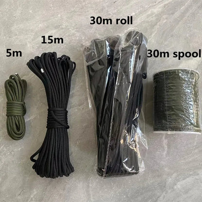 Paracord 550 Parachute Cord Outdoor Survival Rope Kit