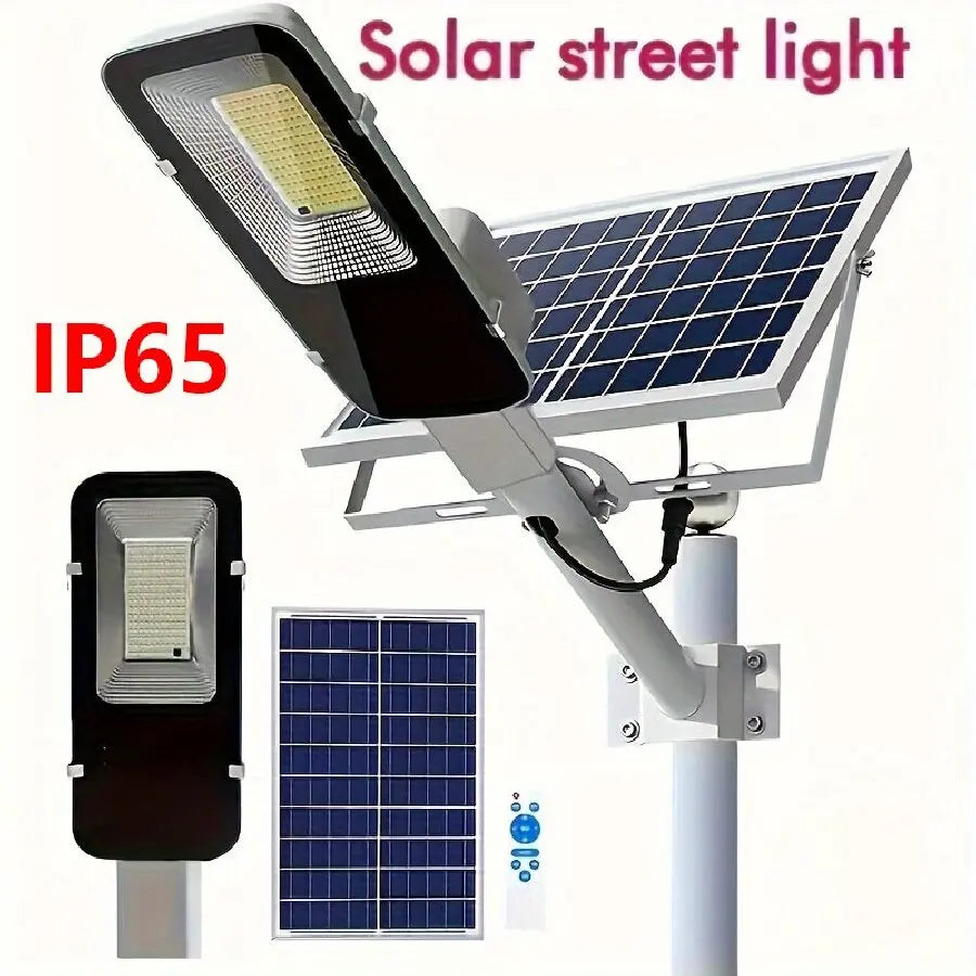 100W Solar LED Outdoor Light IP65 Waterproof Wall Or Pole
