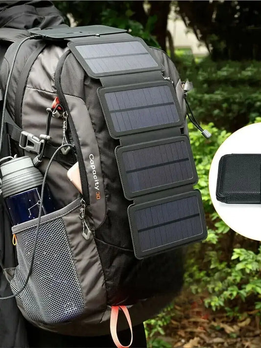Portable Solar Power Bank Charger Panel For Mobile Phones
