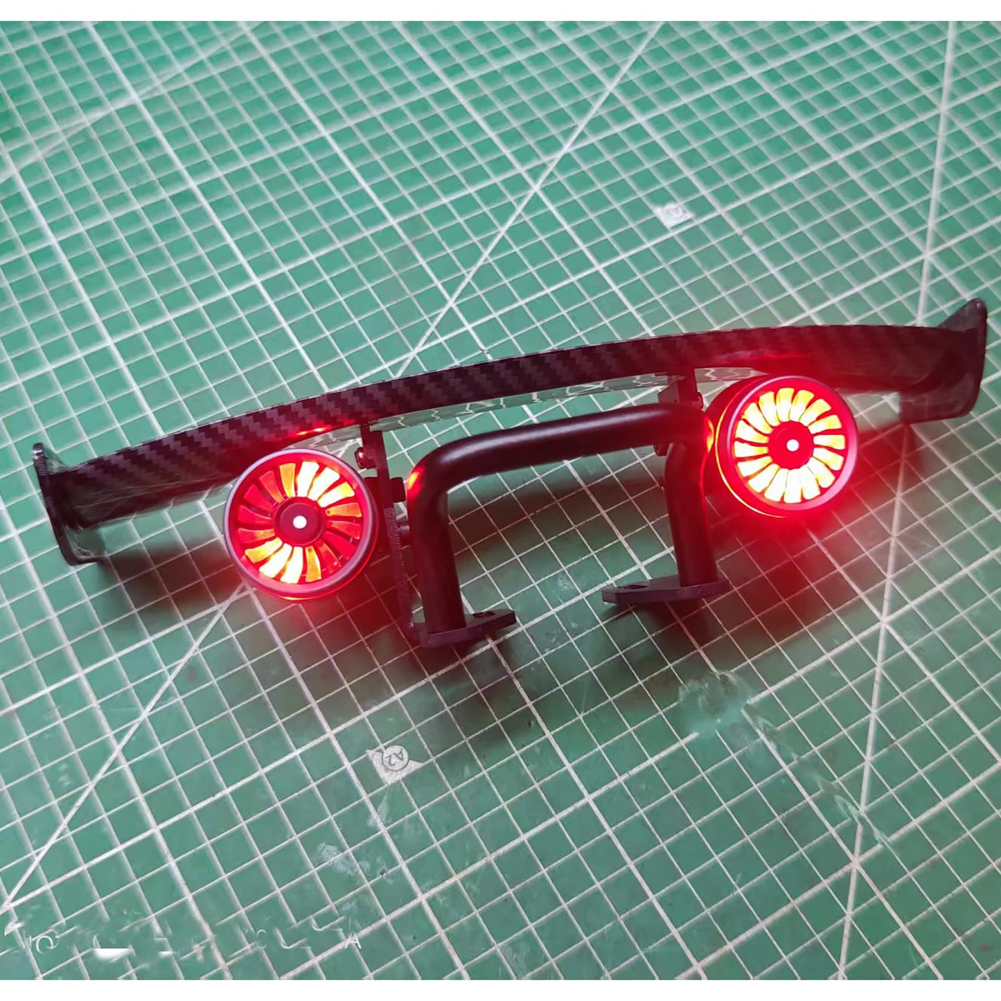 Electric four-wheeled skateboard accessories, skateboard headlights, handle lights, handrails, handheld lighting