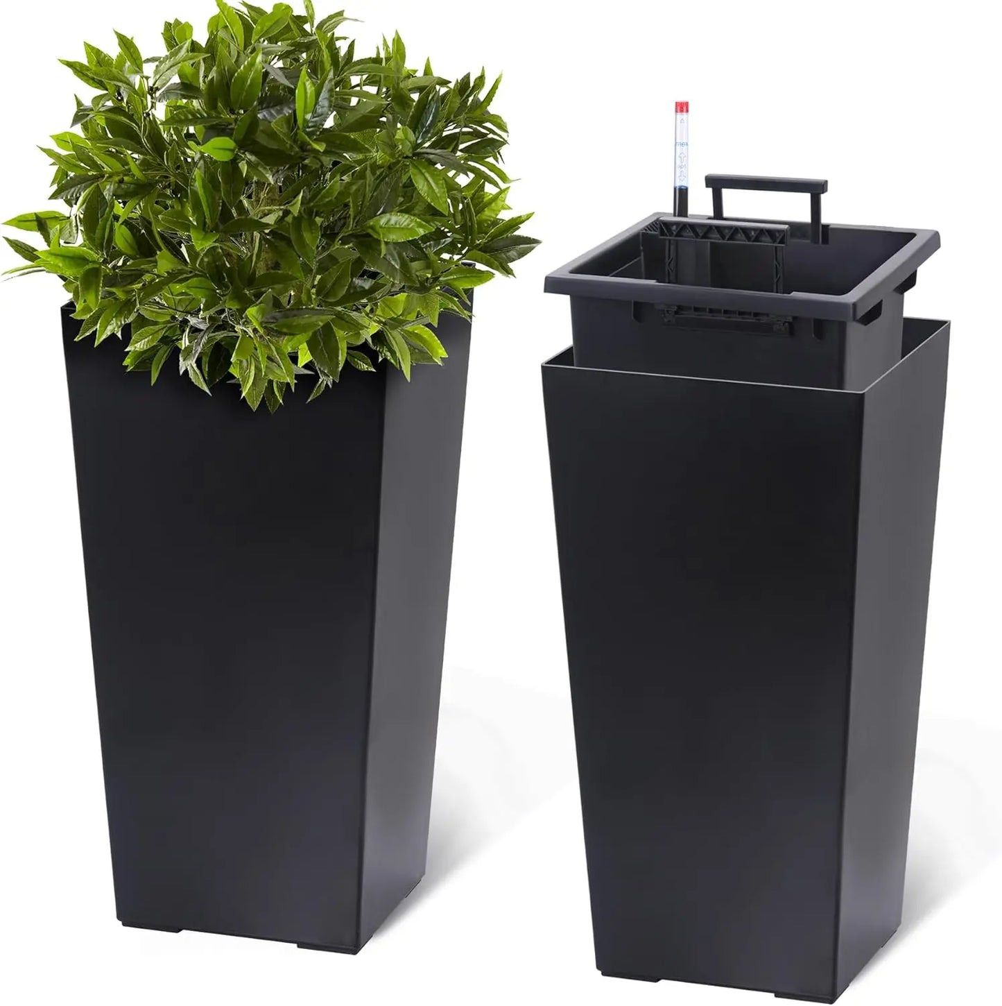 Durable Plastic Planter Pots for Indoor and Outdoor Use