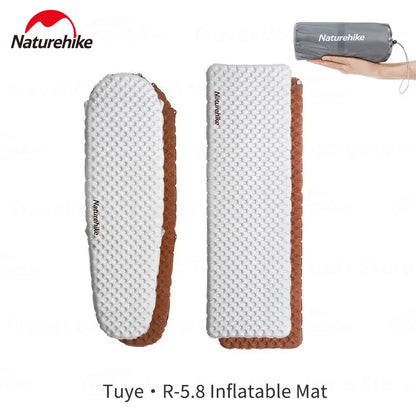 Nature hike Inflatable Ultralight Portable Folding Warm Mat Bed Pad