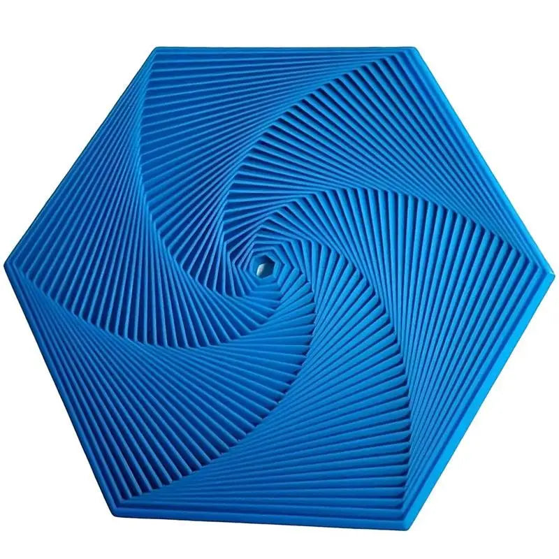 3D Printed Fractal Fidget Hexagon Sensory Toy
