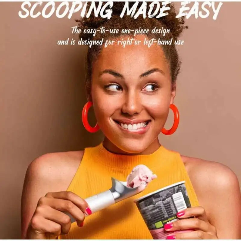 Rechargeable Heated Ice Cream Scoop With Rapid Heating