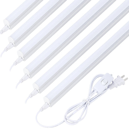 Barrina LED Shop Lights Utility Fixture 6 Pack Super Bright