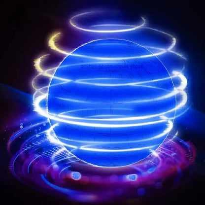 Flying Ball Boomerang Magic LED Lights Toy for Drone Hover and Fidget Fun