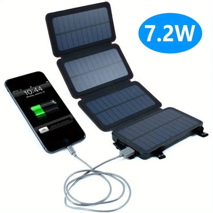 Portable Solar Power Bank Charger Panel For Mobile Phones