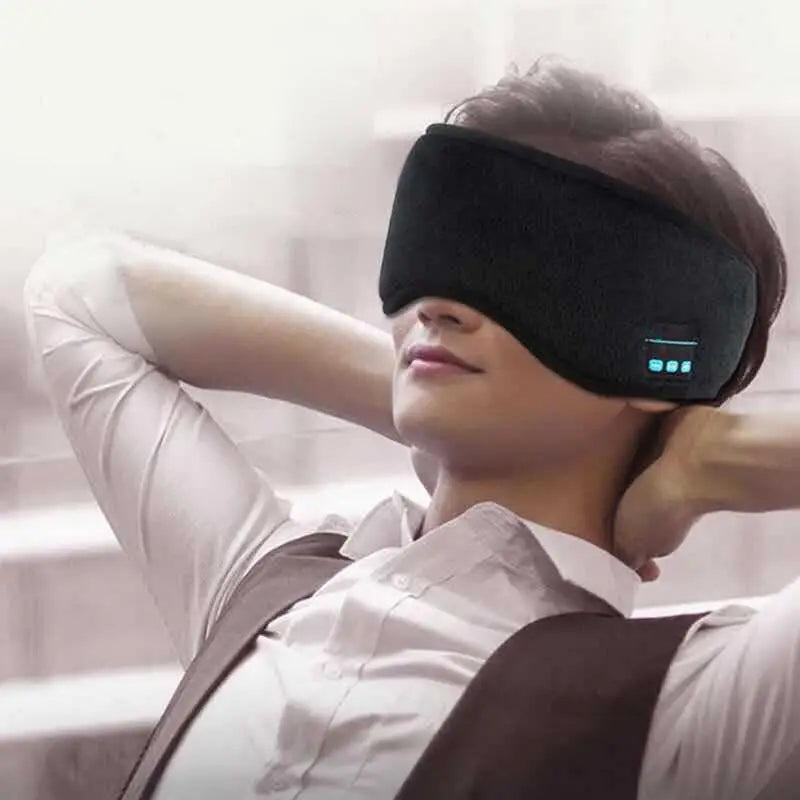 Rondaful BT Sleeping Headphones Eye Mask Headband Wireless