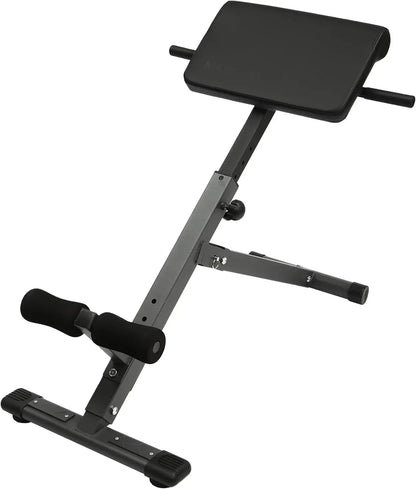 Roman Chair Adjustable Hyperextension Bench For Home Gym Strength Training
