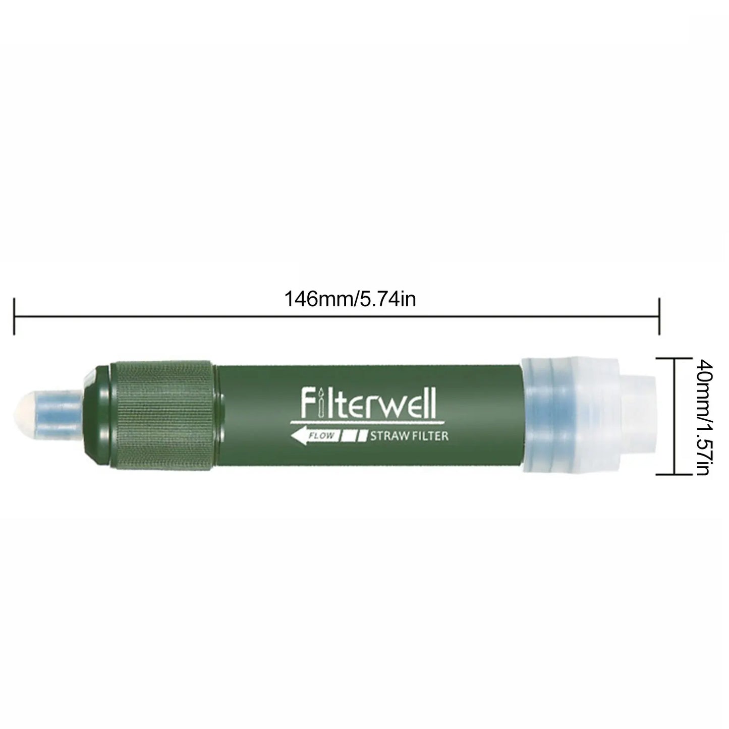 Origin Survival Water Filter 0.01 Micron Personal Purifier