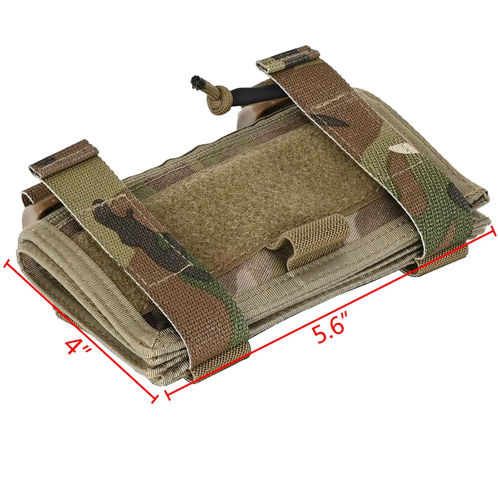 TACTIFANS Tactical Arm Sleeve Map Pouch With Phone Storage