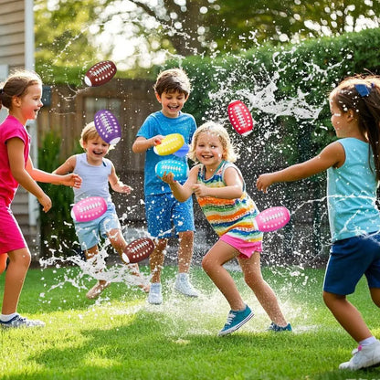 Reusable Water Balloons And Absorbent Sponge Balls