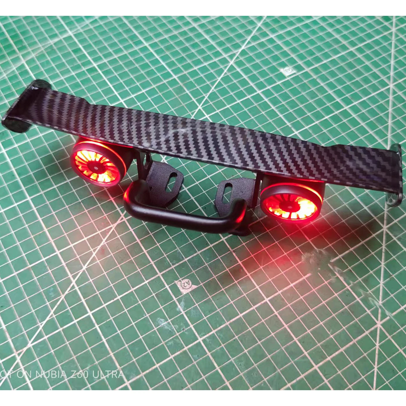 Electric four-wheeled skateboard accessories, skateboard headlights, handle lights, handrails, handheld lighting