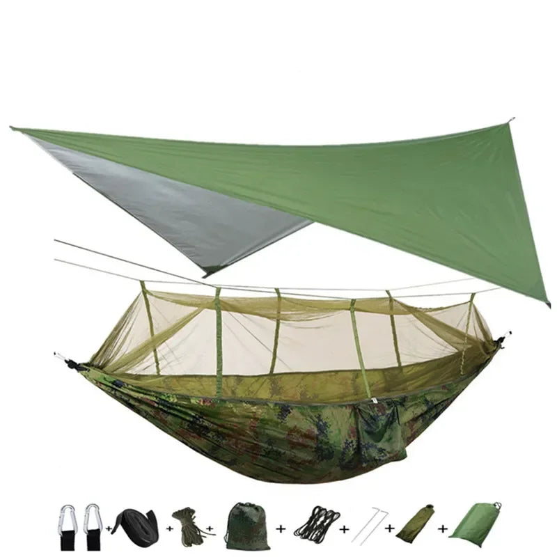 Swallowtail Lightweight Camping Hammock Canopy And Rain Fly