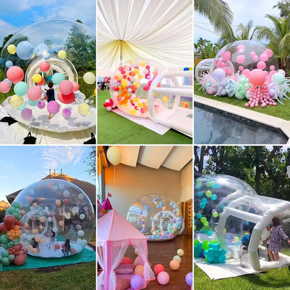 Inflatable Bubble Dome House Clear Tent With Blower
