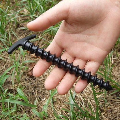 Windproof Fixed Screw Stakes Tent Pins Ten Pieces Pack