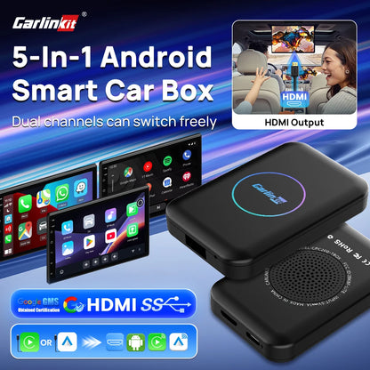 CarPlay AI Box With Wireless Android Auto And Netflix Support