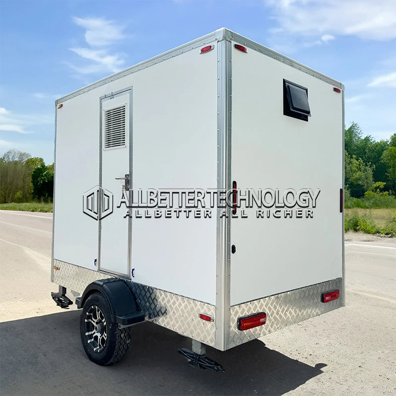 Allbetter Mobile Luxury Outdoor Portable Restroom Trailer Toilet And Shower