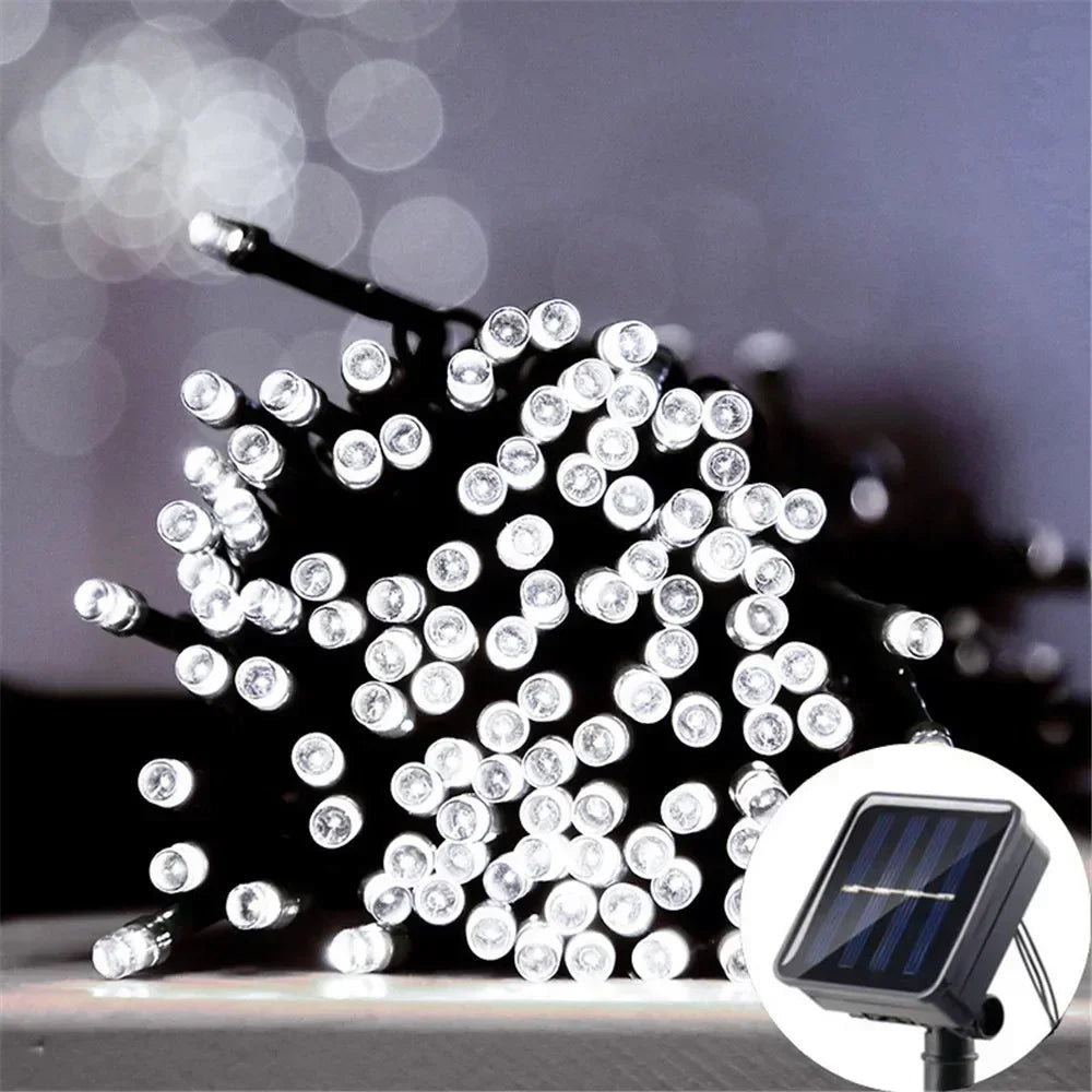 Outdoor Solar Light String LED Christmas Decoration,light String Solar Fairy Light Garden Christmas Decoration Light