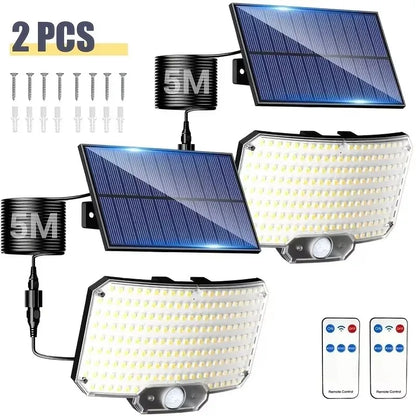 234 LED Solar Security Light With 3 Lighting Modes