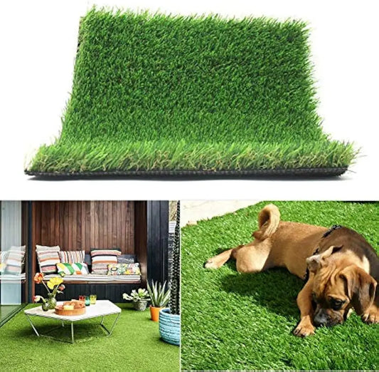 Realistic Thick Artificial Grass Turf Indoor Outdoor