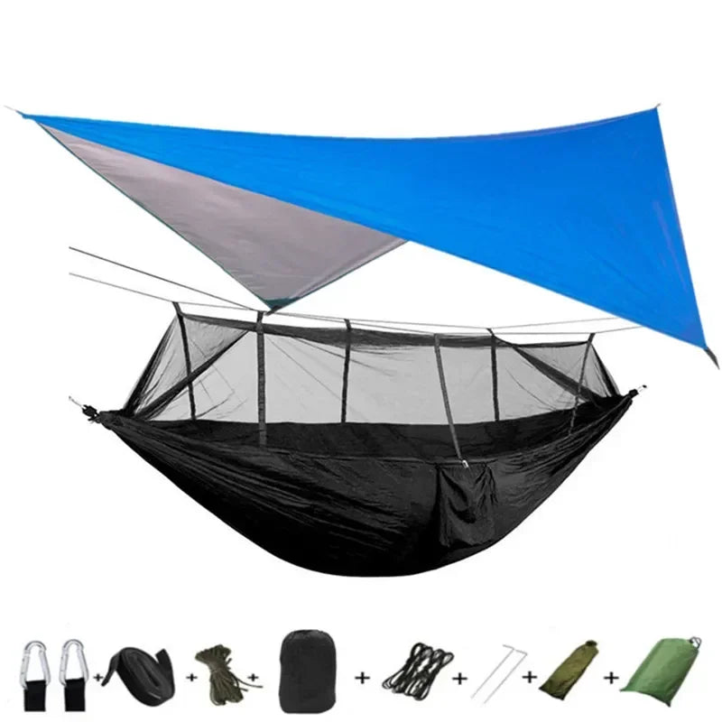 Swallowtail Lightweight Camping Hammock Canopy And Rain Fly