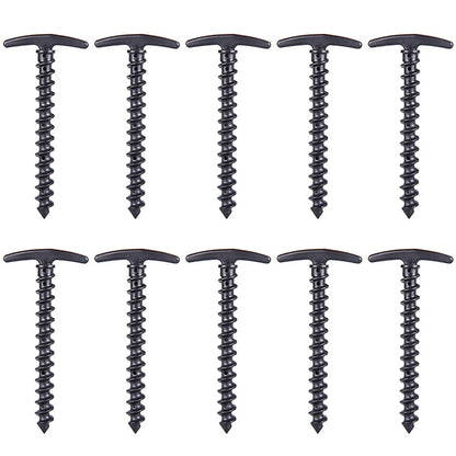 Windproof Fixed Screw Stakes Tent Pins Ten Pieces Pack