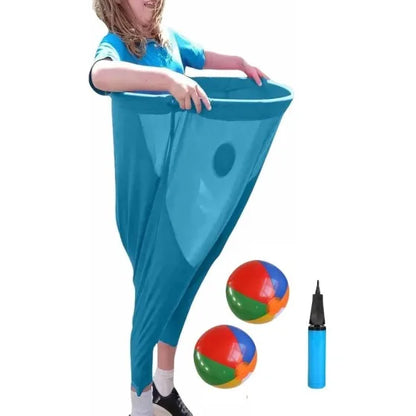 Giant Pants Party Game Set With Bouncy Ball And Inflator Outdoor