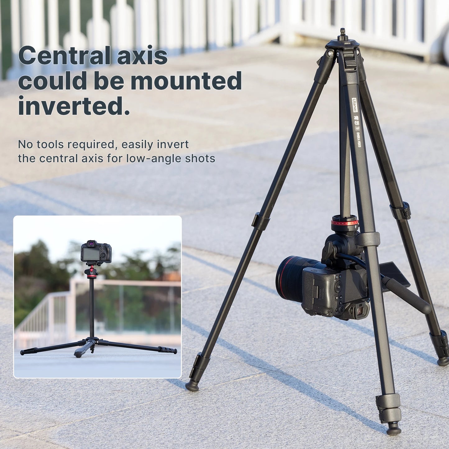 Ulanzi OMBRA Travel Tripod 360 Degree Panorama Fluid Drag