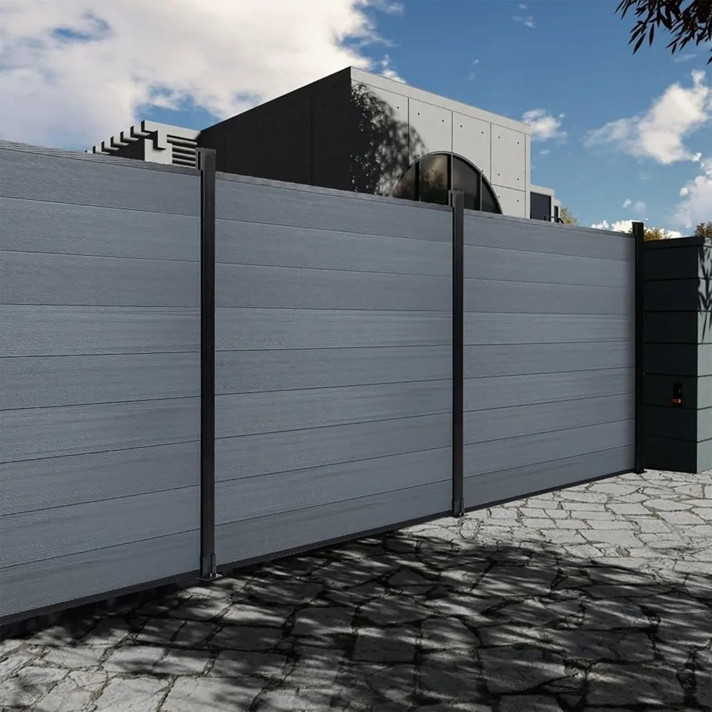 Privacy Fence Screen Outdoor Wood Plastic Composite Panels
