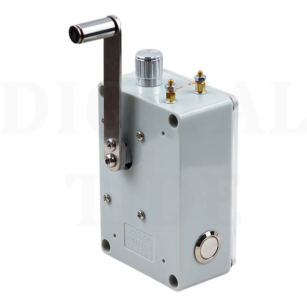 XMSJ Portable Hand Crank Generator Emergency Power Light