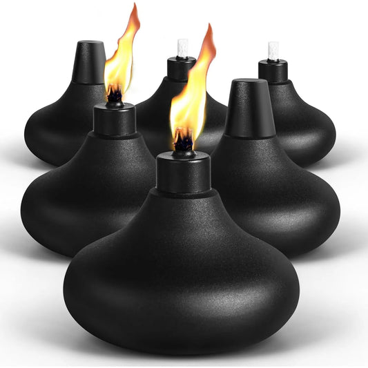 SZRSTHH Metal Tabletop Torches Citronella Outdoor Lighting