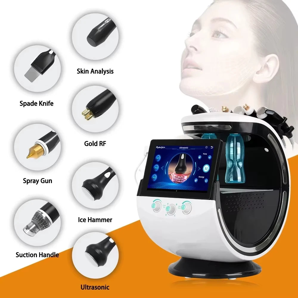 Commodity Smart Ice Blue Ultrasonic 7 in 1 Facial Analyzer