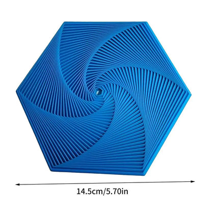 3D Printed Fractal Fidget Hexagon Sensory Toy