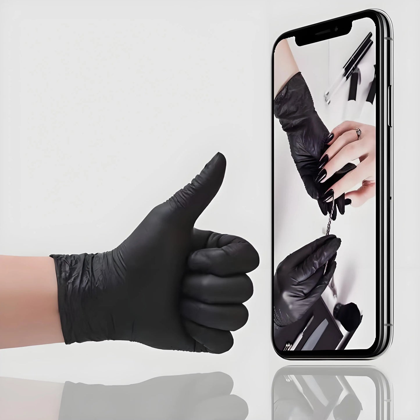 Zhejiang Hign Concerned Nitrile Gloves 100 Pack Latex Free