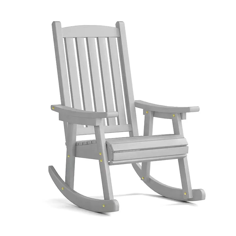 MadameJsHome Outdoor Wooden Rocking Chair Garden Rocker