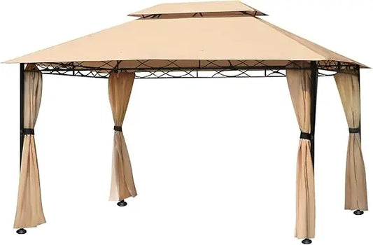 Frame Gazebo For Patios Aluminum Outdoor Canopy Curtains