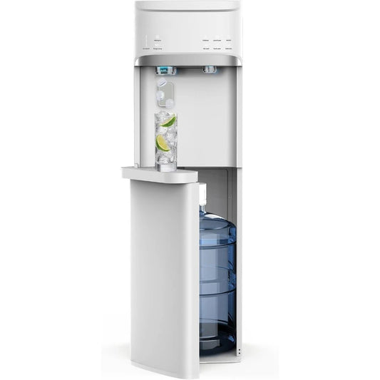 JIAOYING 3in1 Water Cooler Dispenser Ice Maker Hot Cold