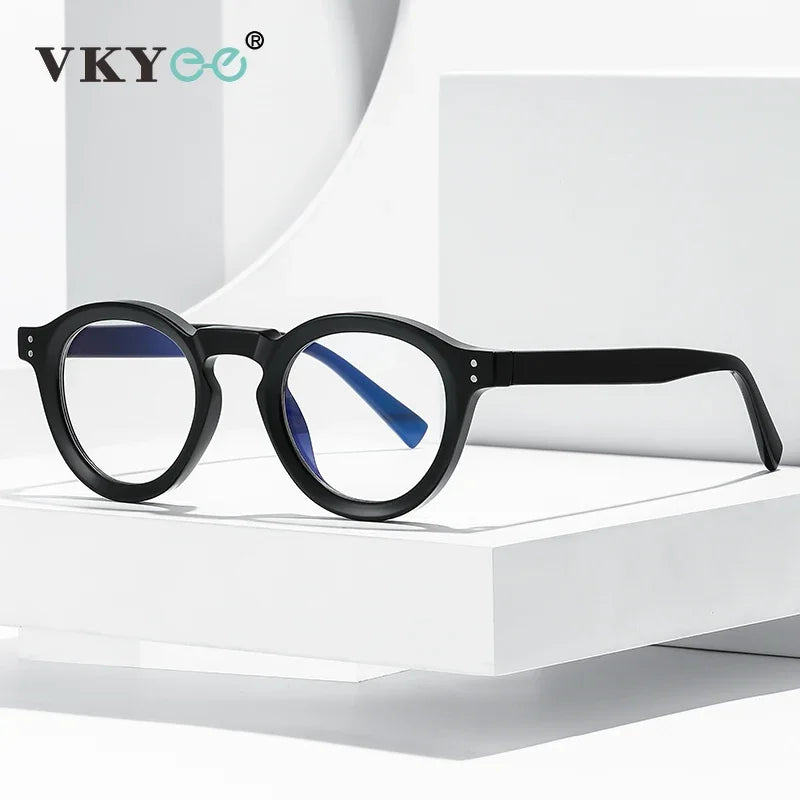 VICKY Classical Men's Prescription Glasses TR90 Reading Glasses Anti Blue Ray Glasses Frame Men Customize  Prescription Eyewear