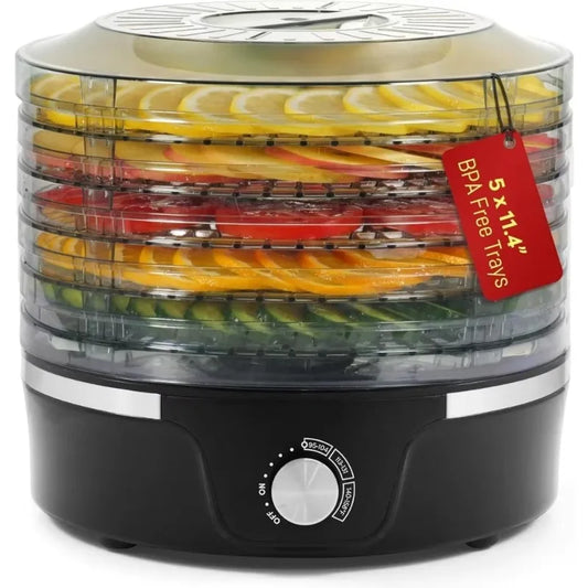 Hign-concerned Food Dehydrator 5 BPA Free Trays Pro Kitchen