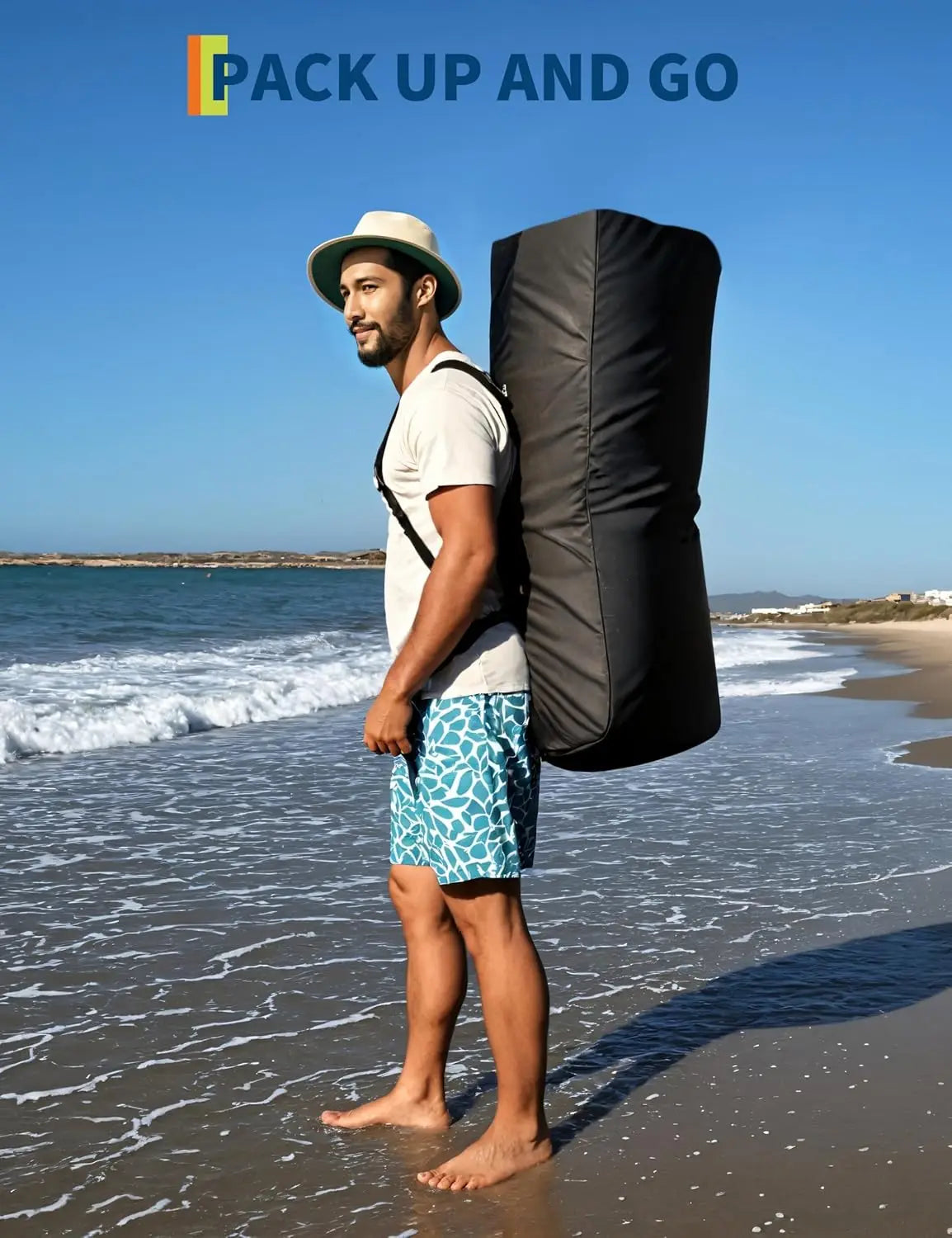 Inflatable Stand Up Paddle Board With Premium Non Slip Deck