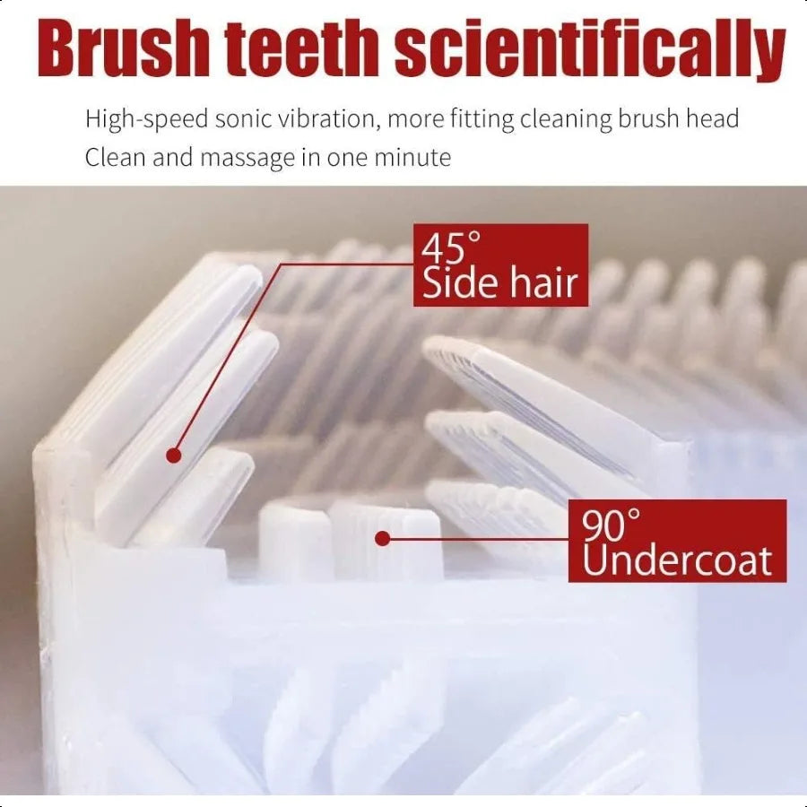 Automatic Ultrasonic Toothbrush For Adults With Timer